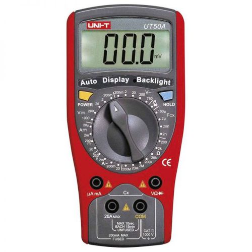 数字万用表 - UT 50A - Erko - 手持式 / 1000 V / 20 A