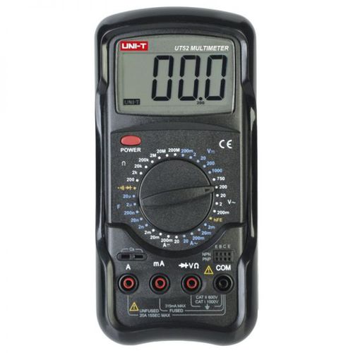 数字万用表 - UT52  - Erko - 手持式 / 1000 V / 20 A