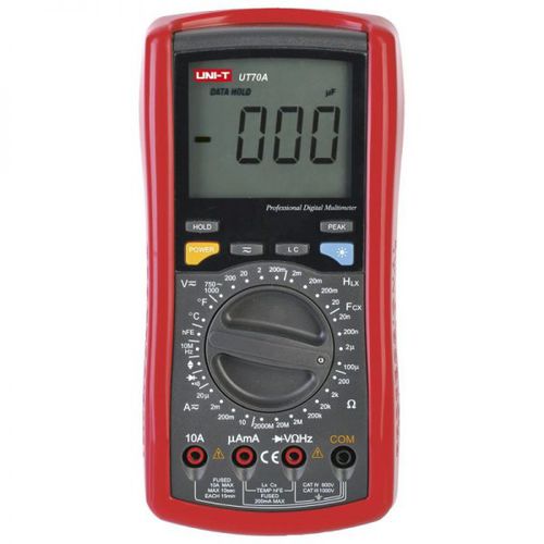 手持式万用表 - UT70A - Erko - 1000 V / 10 A / 频率