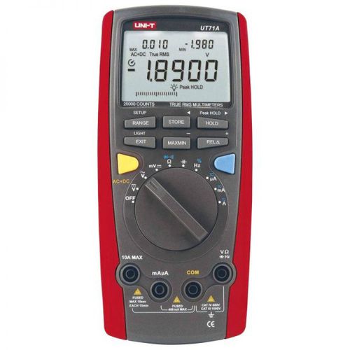 数字万用表 - UT71A - Erko - 手持式 / 1000 V / 10 A