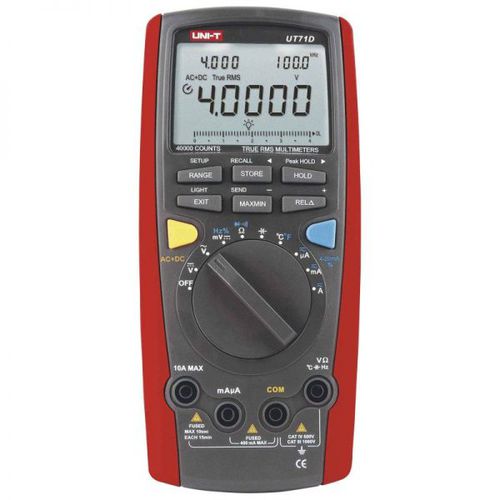 数字万用表 - UT71D - Erko - 手持式 / 1000 V / 10 A