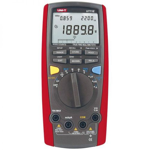 数字万用表 - UT71E - Erko - 手持式 / 1000 V / 10 A