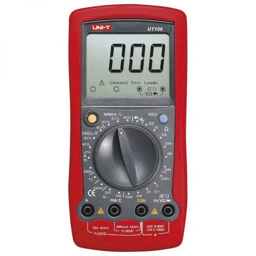 数字万用表 - UT106 - Erko - 手持式 / 1000 V / 10 A