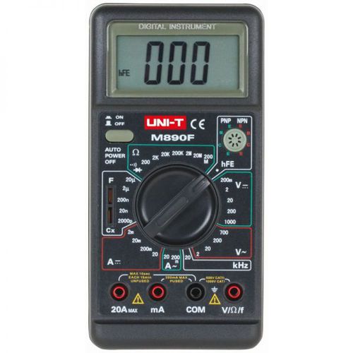 数字万用表 - M890F - Erko - 手持式 / 1000 V / 20 A
