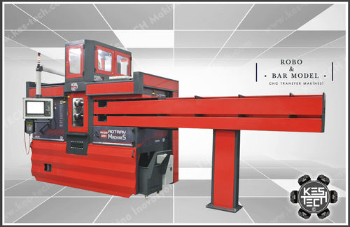 连续自动工作机床 / 旋转 - MICRON BAR MODEL - KESTECH ROTARY TRANSFER MACHINES - CNC数控 / 8工位 / 6工位