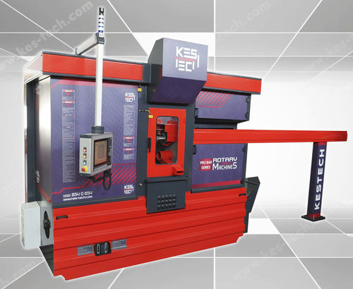 连续自动工作机床 / 旋转 - CNC PRO BAR MODEL-DOOR HINGES - KESTECH ROTARY TRANSFER MACHINES - CNC数控 / 8工位 / 自动装卸