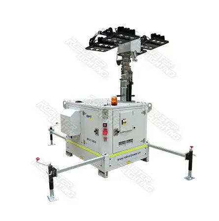 LED式照明塔 - RPLT-3700 - Fujian Robust Power Co., Ltd. - 柴油机 / 混合动力 / 电池驱动
