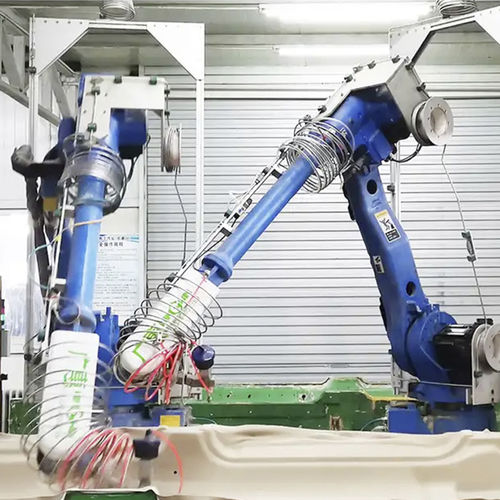 水刀切割机 - Yaskawa MH24   - WIN-WIN WATERJET CO.,LTD. - 用于钢材 / 用于地毯 / 用于汽车工业