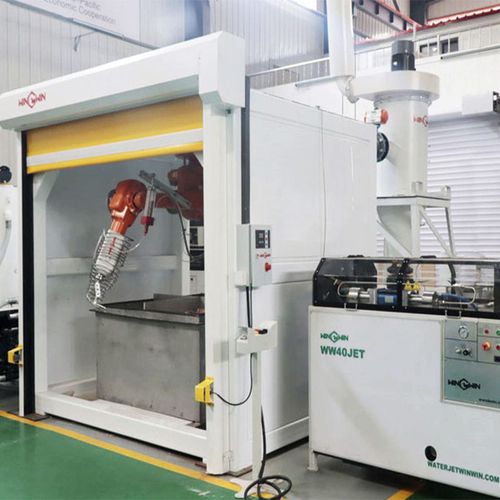 机械手切割系统 - ABB-1600  - WIN-WIN WATERJET CO.,LTD. - 加砂水刀 / 用于金属 / 用于塑料