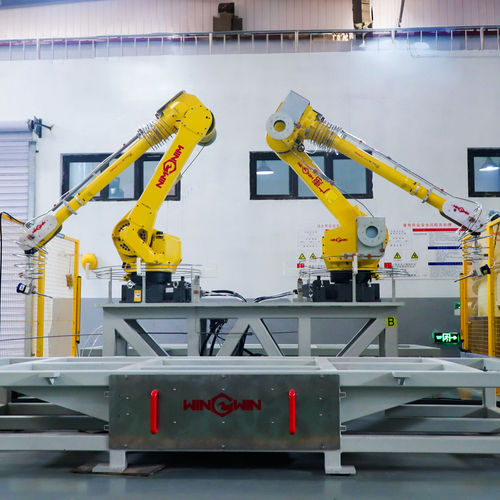 水刀切割系统 - Fanuc M-710iC   - WIN-WIN WATERJET CO.,LTD. - 用于金属 / 用于塑料 / 用于织物