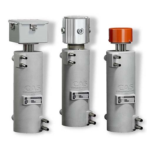 空气加热器 - CAST-X 2500 - Cast Aluminum Solutions, LLC - 连续循环式 / 天然气 / 不锈钢