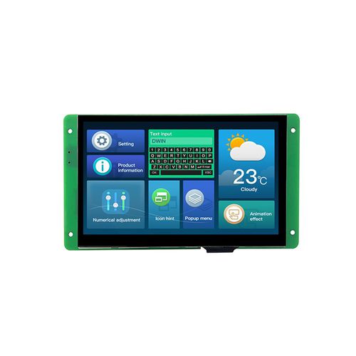 7"显示板 - DMG80480C070_04W - Beijing DWIN Technology Co., Ltd. - TFT LCD / TN / 电容触摸屏式