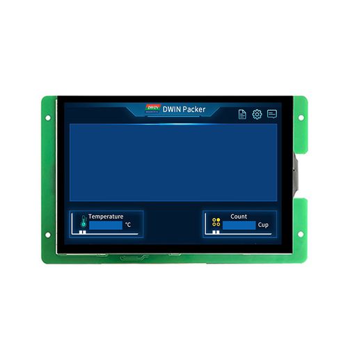 工业机器显示器 - DMG12800C070_03W - Beijing DWIN Technology Co., Ltd. - TFT-LCD / 电阻式触摸屏 / 电容触摸屏式