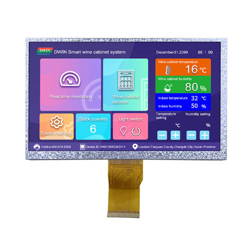 TFT LCD显示模块 - LI10600T070IA3098 - Beijing DWIN Technology Co., Ltd. - IPS / 彩色 / 1024 x 600
