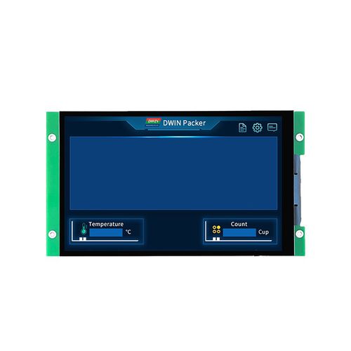 工业显示板 - DMG12800T080_01W - Beijing DWIN Technology Co., Ltd. - TFT LCD / IPS / 电容触摸屏式