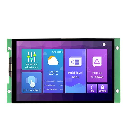 TFT LCD显示模块 - DMG12800K080_03W - Beijing DWIN Technology Co., Ltd. - IPS / 彩色 / 高解析度