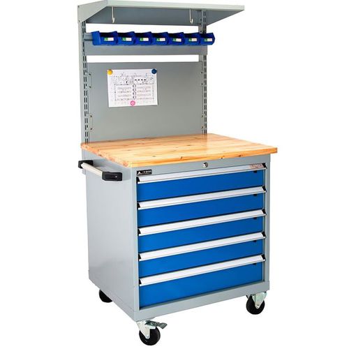 车间柜 - FZ-1034 - ChengDu SanJi Technology Co.,LTD - 工具用 / 脚轮 / 5 屉式