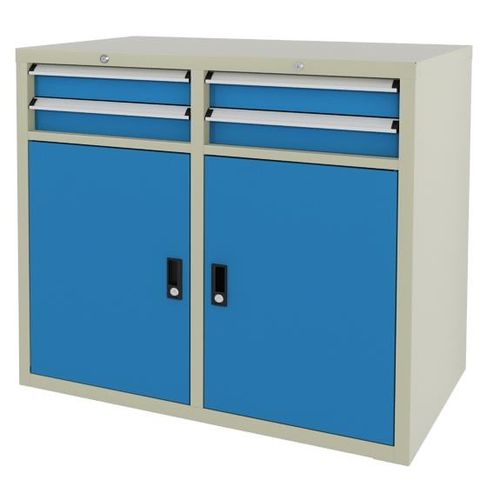 工具用柜 - ChengDu SanJi Technology Co.,LTD - 落地式 / 4 屉式 / 双门
