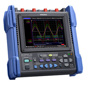 模拟示波器 - HiCORDER MR88 series - HIOKI EUROPE GmbH - 便携式 / 多通道 / 高解析度