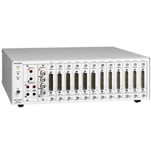 模块多路转换器 - SW100 series - HIOKI EUROPE GmbH - 多通路
