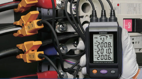 三相电压探测器 - PD3 - HIOKI EUROPE GmbH - 相位 / 数字 / 便携式