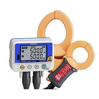电流数据记录器 - LR5051 - HIOKI EUROPE GmbH - LCD显示 / 泄漏检测 / 紧凑型
