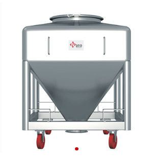 移动设备贮液罐 - RLD - Nano Pharm Tech Machinery equipment CO,LTD - 移动式 / 锥底 / 用于移动应用