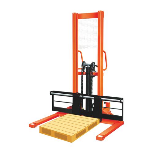 手动堆高车 - CTY-EW - Niuli Machinery Manufacture Co., Ltd. - 宽叉腿