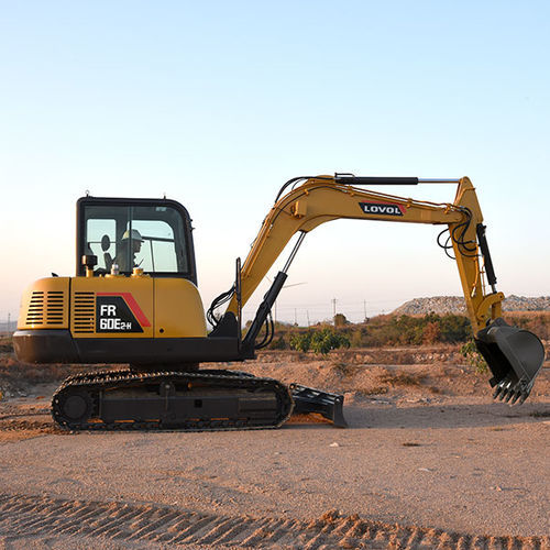 中型挖掘机 - FR60E2-H - Lovol Heavy Industry Co., Ltd. - 履带式 / 柴油 / 用于建筑工地