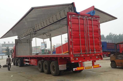 厢式货车半挂车 - CLW9410 - CLW GROUP - 用于货物 / 双车轴 / 3车轴