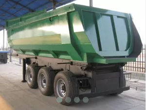 翻斗半挂车 - CLW GROUP - 用于沙子 / 用于食品 / 法兰