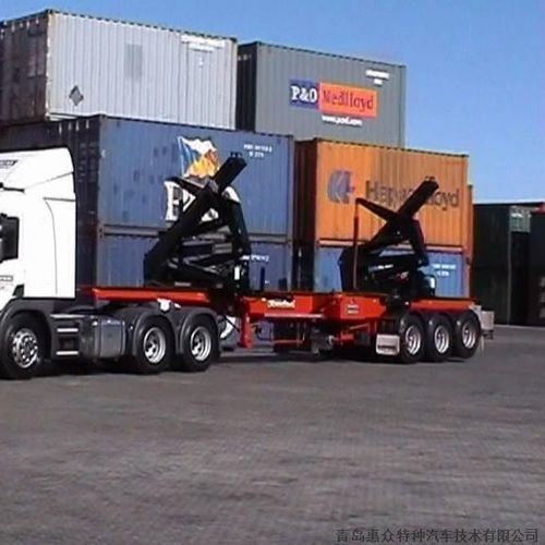 集装箱运输半挂车 - CLW9400 - CLW GROUP - 自动机械 / 双车轴 / 牵引式