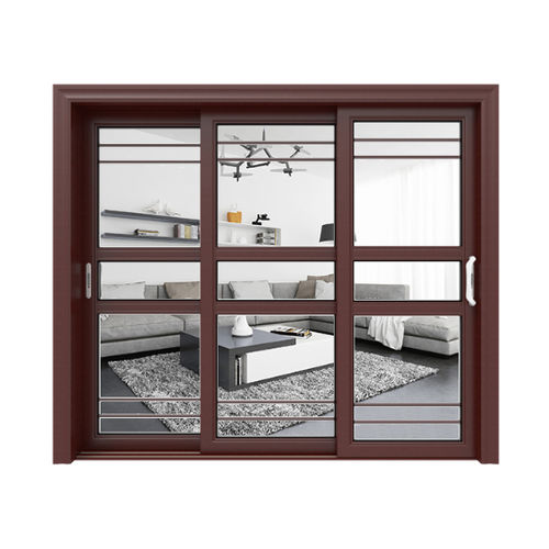滑动式门系统 - J168-1-FA022 - Fujian Fen'an Aluminium Co., Ltd. - 铝框架 / 室内