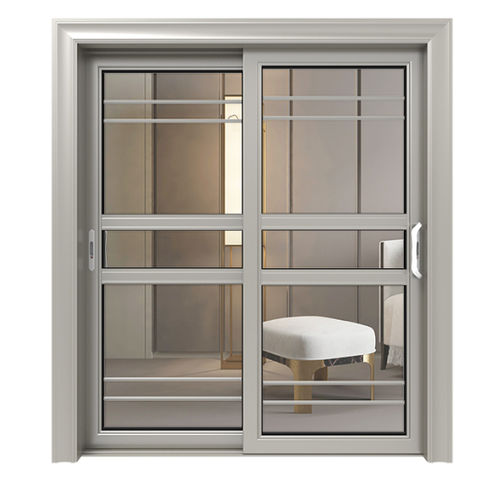 滑动式门系统 - J100 - Fujian Fen'an Aluminium Co., Ltd. - 铝框架 / 釉面 / 室内