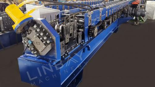 铝制型材滚型机 - WUXI LINBAY MACHINERY CO.,LTD - DIN导轨 / 自动