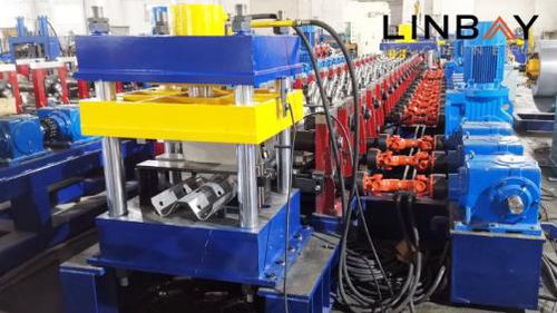 安全护栏滚型机 - WUXI LINBAY MACHINERY CO.,LTD - 自动 / 冲压