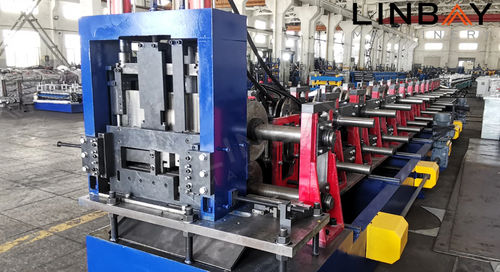 C型材滚型机 - WUXI LINBAY MACHINERY CO.,LTD - 用于Z形型材 / 西格玛檩条 / 自动