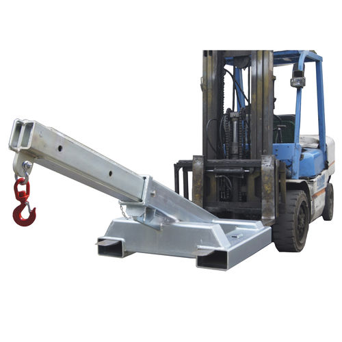 叉车旋臂起重机 - FJA750 - Longhe Intelligent Equipment Manufacturing Co.,Ltd - 伸缩 / 用于工地设备 / 带加紧装置