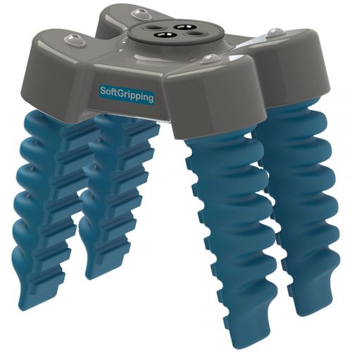 气动夹持器 - SoftGripping - 软性 / 4爪 / 用于工业机器人
