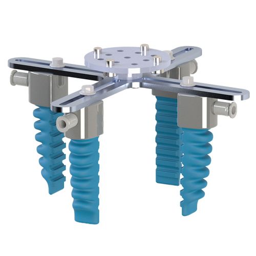 气动夹持器 - SoftGripping - 软性 / 4爪 / 用于工业机器人