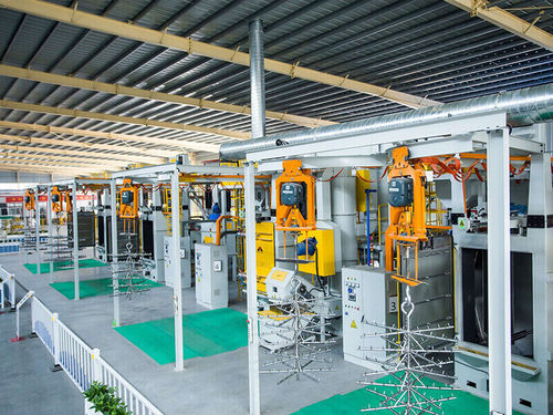 钩形抛丸机 - MHB2 series - MAYFLAY Machinery (Huizhou) Co., Ltd. - 涡轮 / 用于金属 / 金属板材