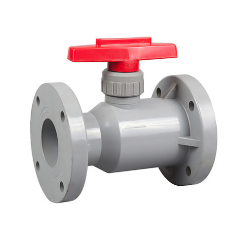 球形阀 - Q41F-10S - Ningbo Baodi Plastic Valve Co., Ltd. - 手动 / 法兰 / 直线型