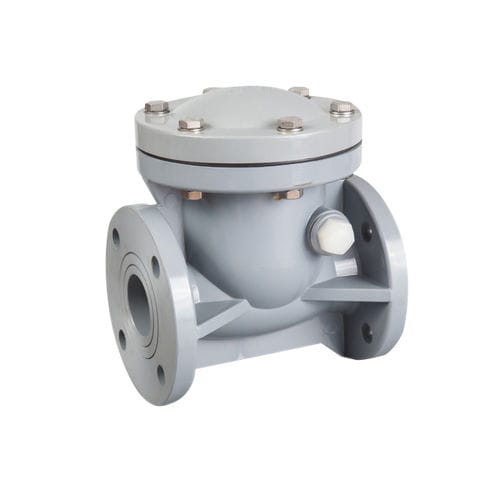 旋启式止回阀 - H44F-10S/F - Ningbo Baodi Plastic Valve Co., Ltd. - 用于水 / DIN / JIS