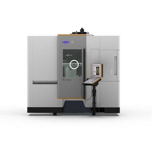 5轴数控铣床 - MILL P series - GF Machining Solutions - 立式 / HSK A-63 / HSK-T63
