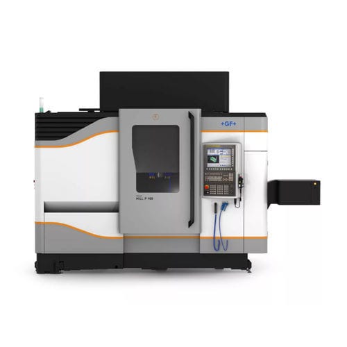 3轴数控铣床 - MILL P 900 - GF Machining Solutions - 立式 / HSK A-63 / HSK-E50