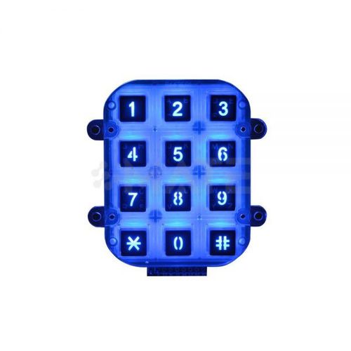 背光数字键盘 - MKA-34-NLP - MATE TECHNOLOGY SHENZHEN LIMITED - 12键 / 面板式 / 锌