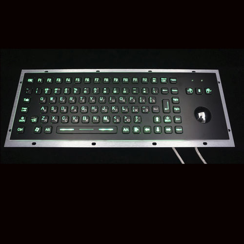 面板式键盘 - MKA-89-BLBF - MATE TECHNOLOGY SHENZHEN LIMITED - 机械按键 / 103键 / 轨迹球
