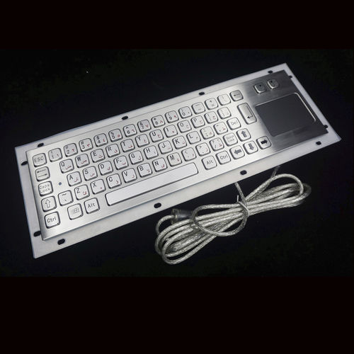 不锈钢键盘 - MKA-66-P - MATE TECHNOLOGY SHENZHEN LIMITED - 台式 / 机械按键 / 鼠标双键