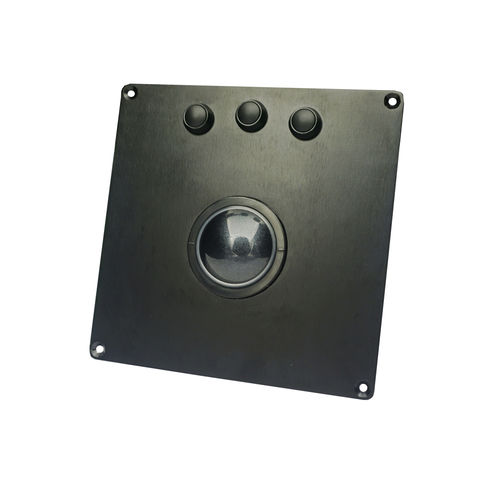 光学轨迹球 - MKA-04-BBF - MATE TECHNOLOGY SHENZHEN LIMITED - 面板式 / 2 inch (50 mm) / 防破坏