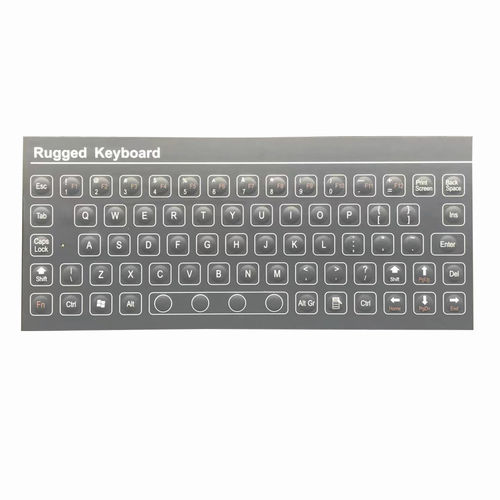 面板式键盘 - MKC-69 - MATE TECHNOLOGY SHENZHEN LIMITED - 机械按键 / 隔膜 / 工业